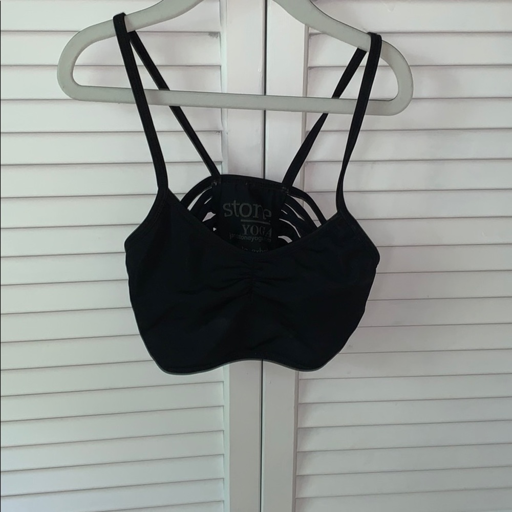 Black Yoga Bra